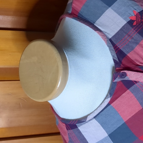 Vintage ADIDAS* 100% cotton button front short sleeve dress/shirt, side ties 2pk - Picture 3 of 16